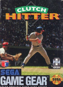 Clutch Hitter box art for Sega Game Gear